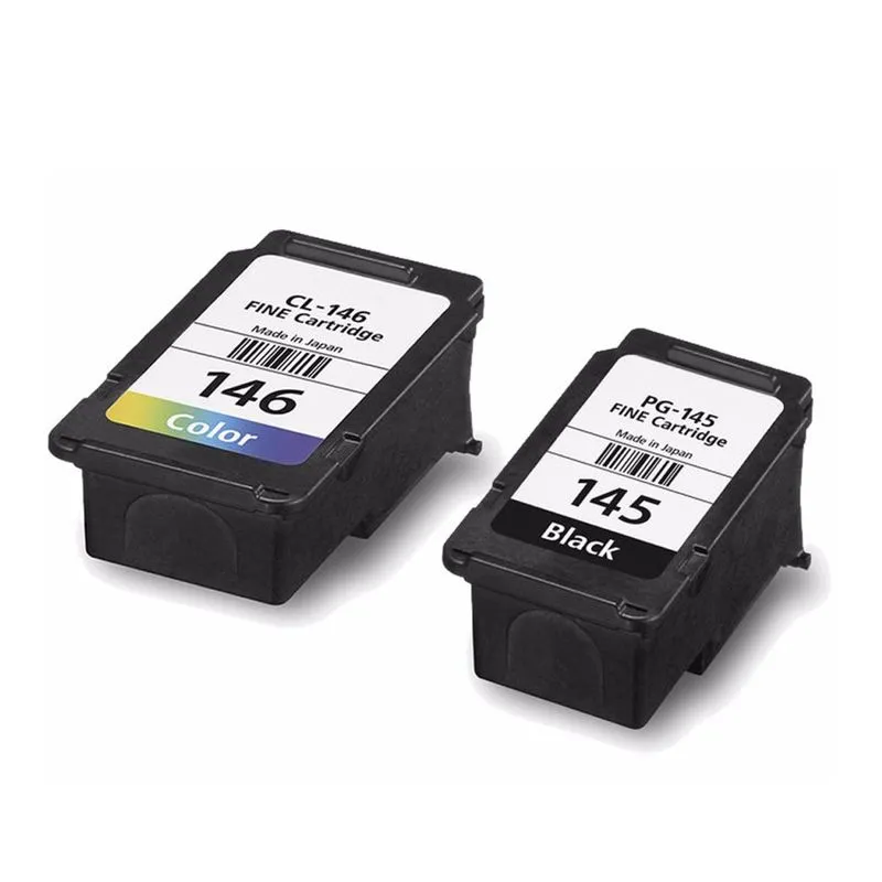 Kit 2 Cartucho Original Canon PG145 CL146 Canon MG-2410 MG-2910 MG-3010 MG-2510