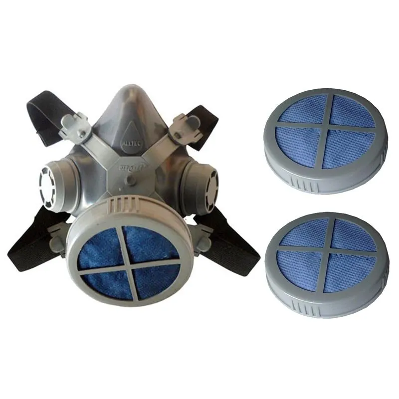 Máscara Respiratória Mastt 1/4 Facial Com 3 Filtros P1 Pó