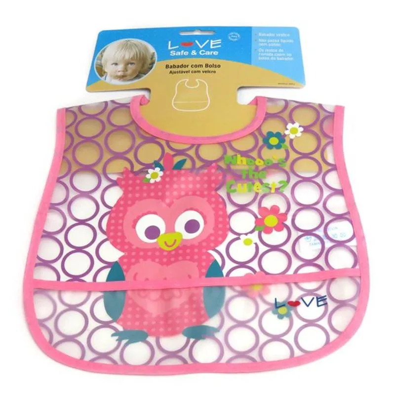 Babador Ajustável Com Bolso Baby First