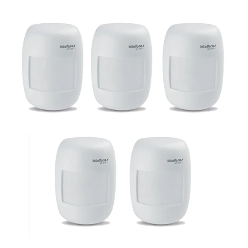 Kit Sensor Alarme Intelbras 05 Ivp 3000 Cf