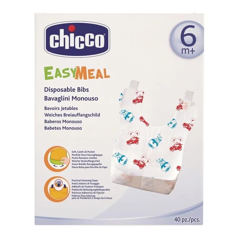 Babador Descartável 40 Un Chicco