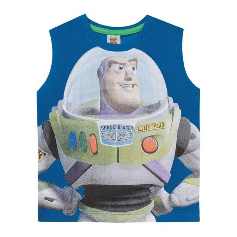 Regata Infantil Buzz Lightyear Toy Story Azul - Fakini - 2