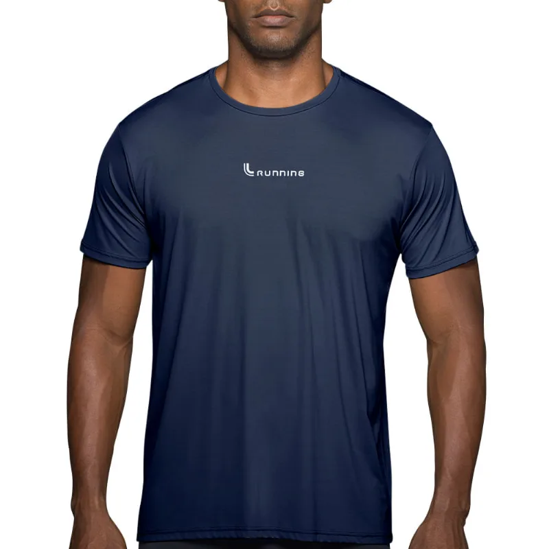 Camiseta Lupo 77053-001 T-Shirt Básica Masculina Azul P