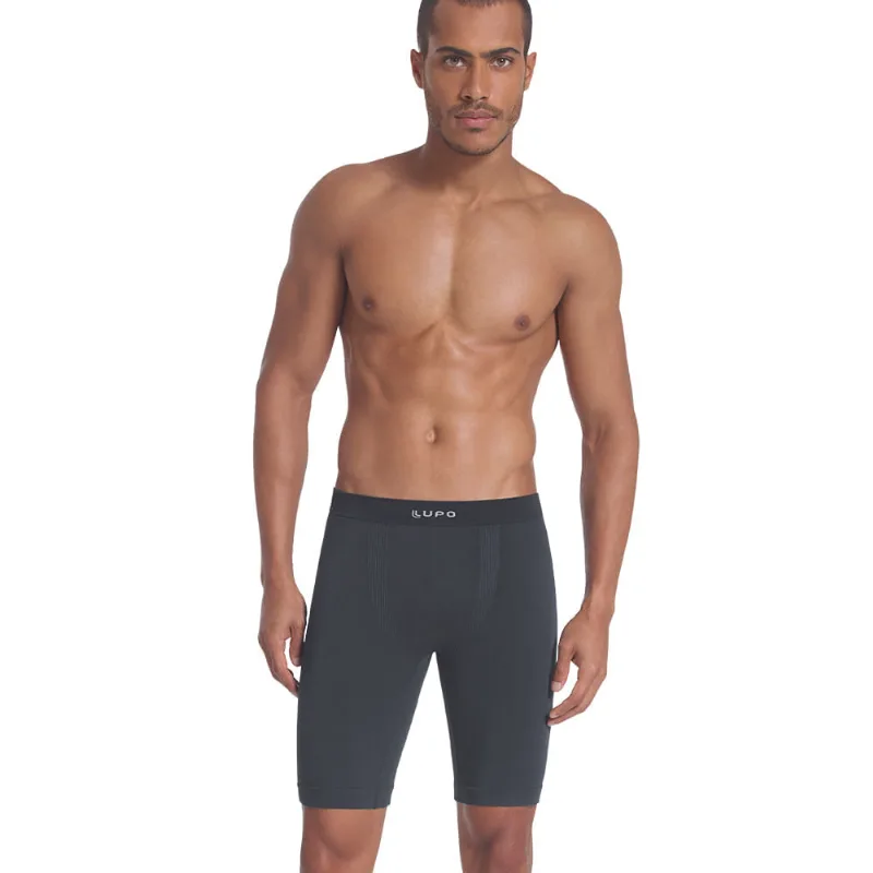 Cueca Lupo 674-001 Long Leg MicroModal sem Costura Grafite XG