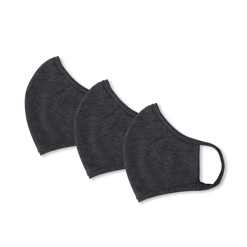 Máscara Mash Adulto 920.01 Unissex Kit C/3 CZ06-Cinza mescla escuro UN