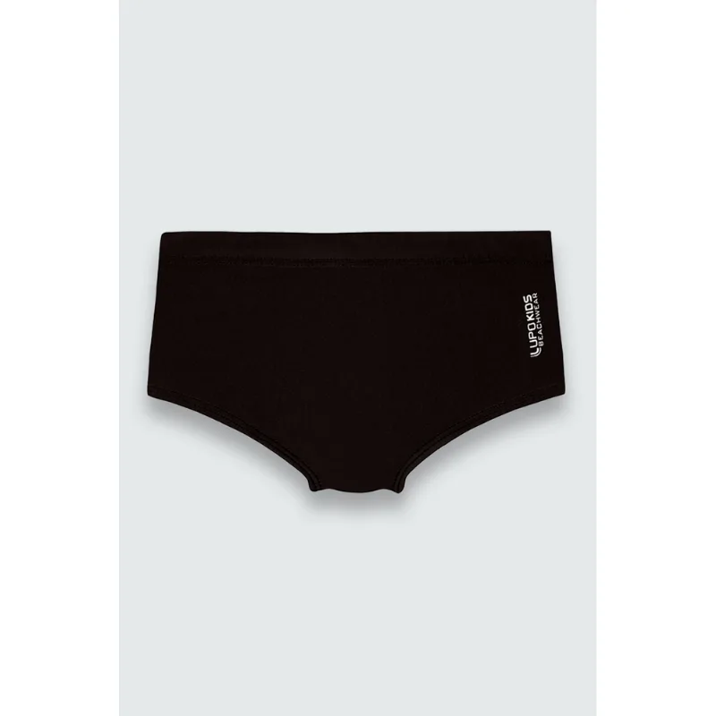 Sunga Lisa Infantil Masculina Lupo Tamanho: 12 | Cor: Preta