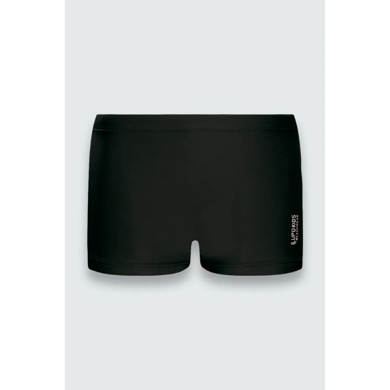 Sunga Boxer Lisa Infantil Masculina Lupo Tamanho: 12 | Cor: Preta