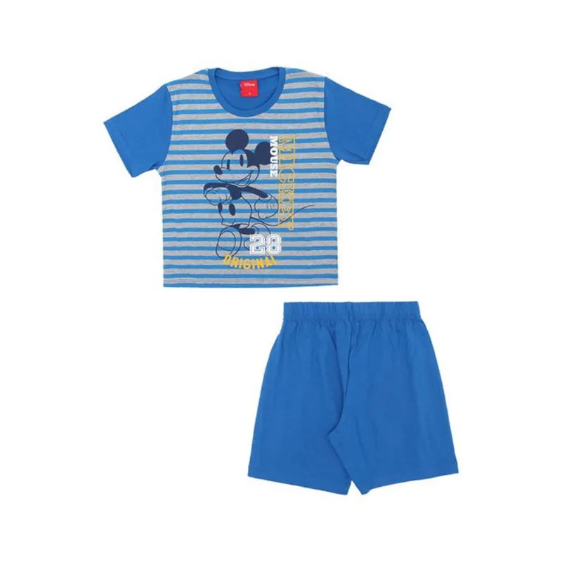 Pijama Infantil Lupo Urban Mickey 23123-002 Azul 8