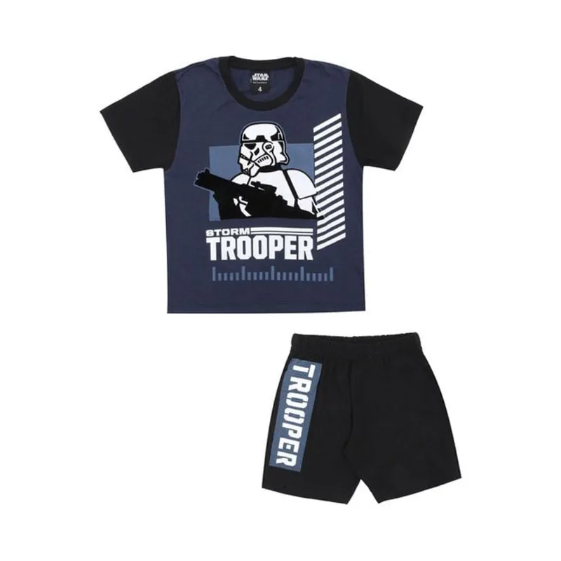 Pijama Infantil Lupo Star Wars 23164-003 Azul 4
