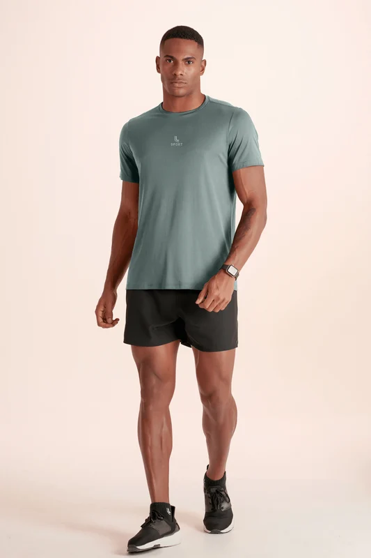T-shirt Poliamida Báscia Masculina Ii Oliva - 4841 / XG