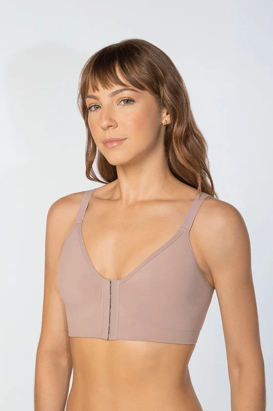 Sutiã Power Fecho Frontal Feminino Lupo Nude / P (36 a 38)