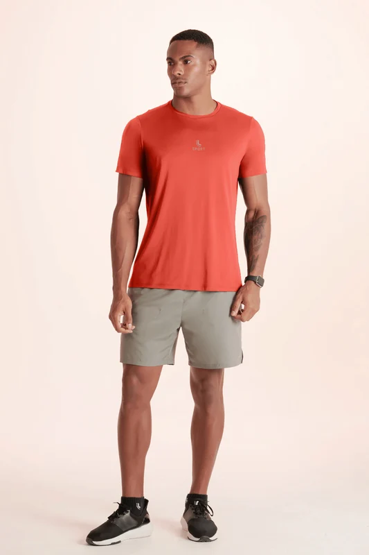 T-shirt Poliamida Báscia Masculina Ii Tijolo - 7870 / XXG