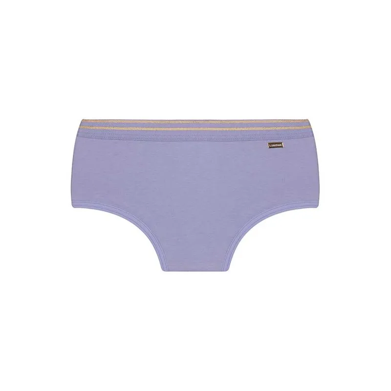 Calcinha Lobinha Infantil 216-001 Algodão Roxo P