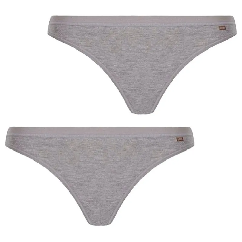 Kit 2 Calcinha Tanga Clássica Algodão 40354 Lupo Loba