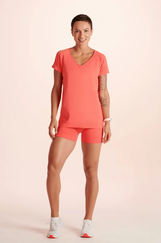 T-shirt Lupo Comfortable Coral / P