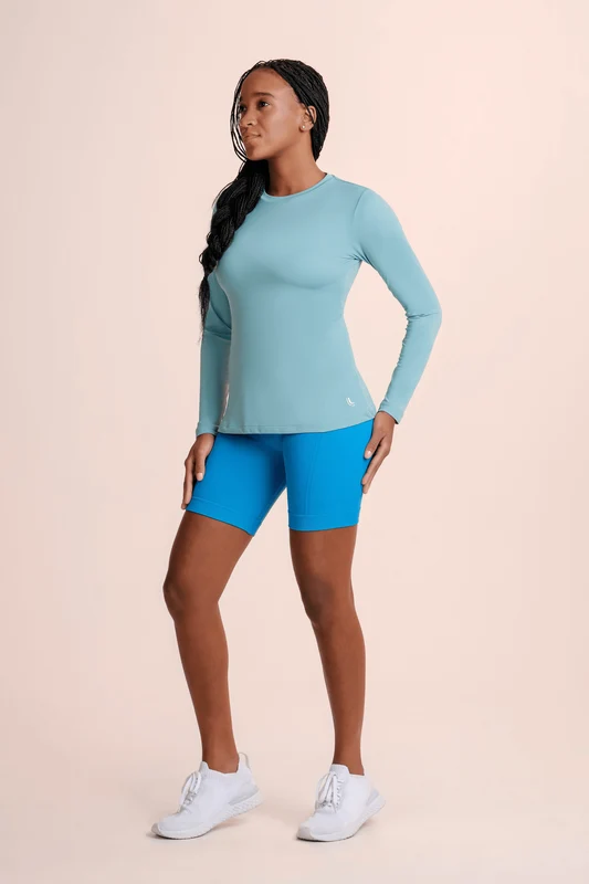 T-shirt Repelente Uv Feminina Verde - 4622 / G