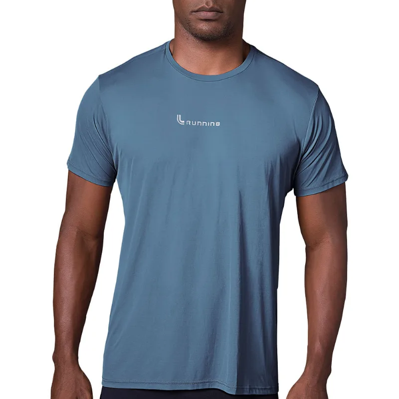 Camiseta Lupo 77053-001 T-Shirt Básica Masculina Azul XG