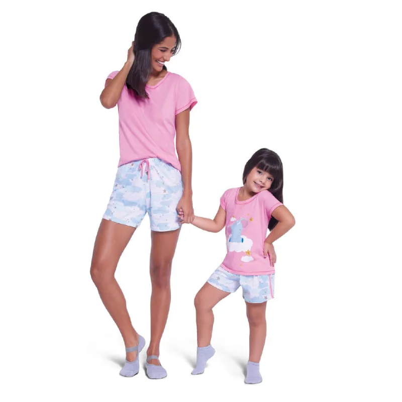 Pijama Infantil Lupo 22294-001 Rosa Nostalgia 10