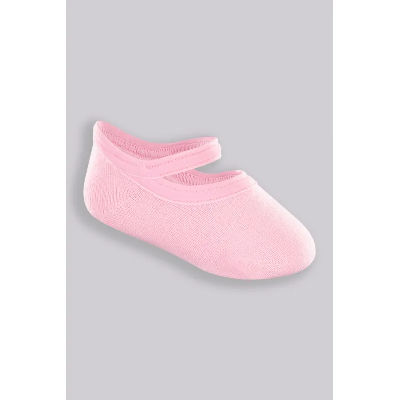 Meia Sapatilha Bebê Feminina Lupo Tamanho: U | Cor: Rosa | De 0 a 4 Meses - Lupo