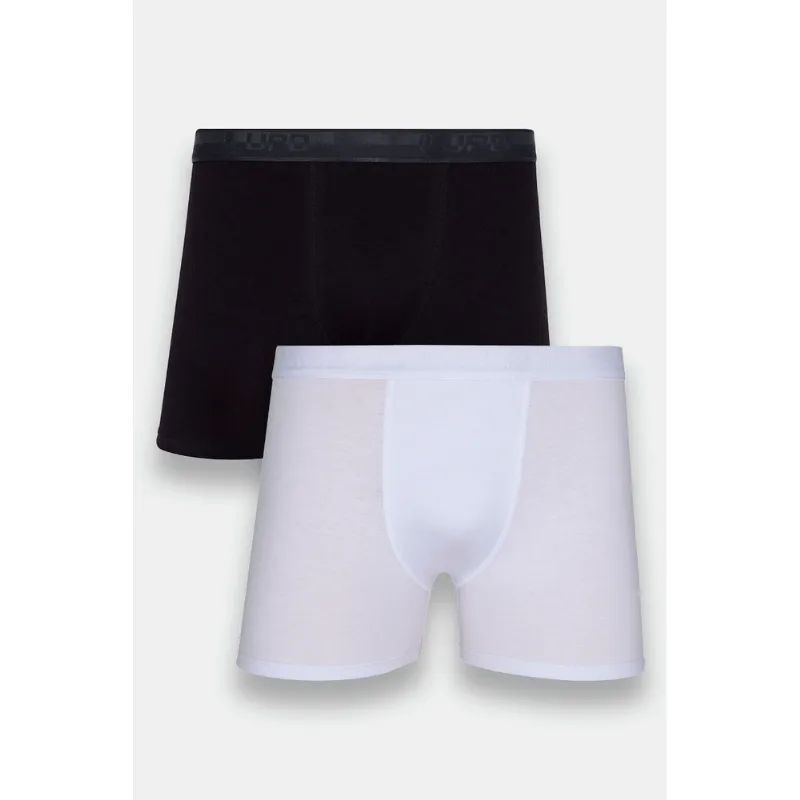 Kit 2 Cuecas Boxer Algodão Masculina Lupo Tamanho: M | Cor: Sortida - Lupo