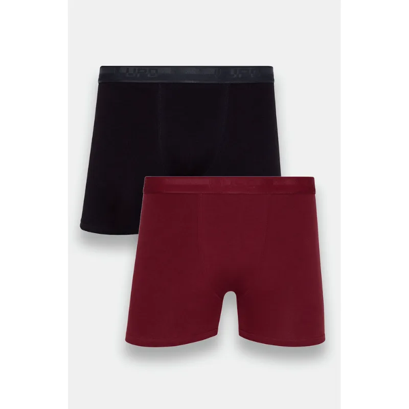 Kit 2 Cuecas Boxer Algodão Masculina Lupo Tamanho: P | Cor: Sortida