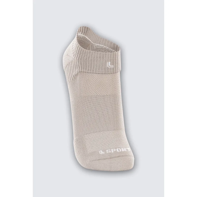 Meia LSport Rio Movimento Invisivel Tamanho: P | Cor: Medium Grey | De 33 a 36