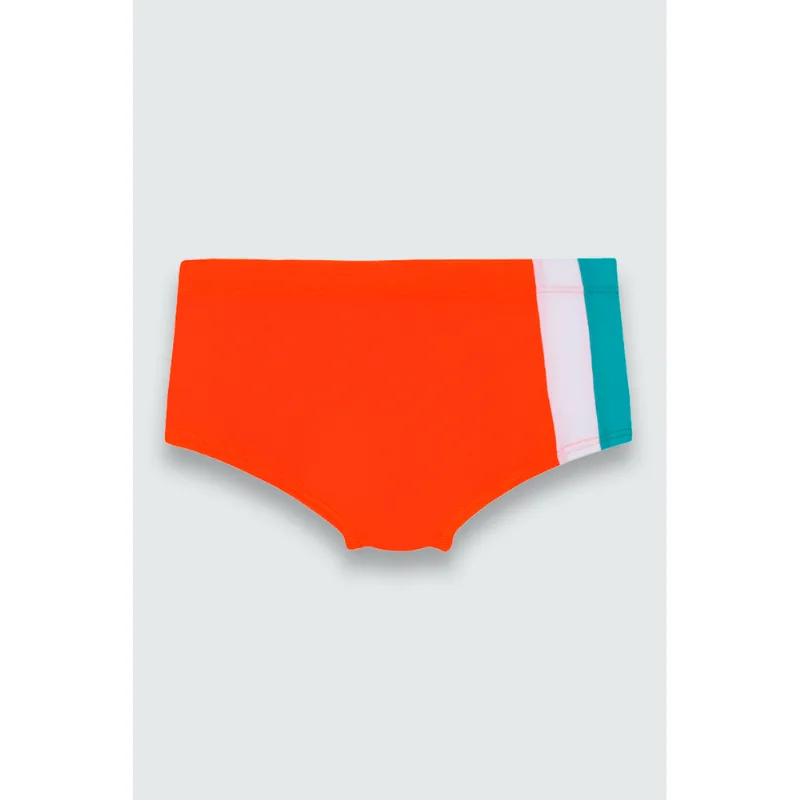 Sunga Beachwear Com Recorte Lupo Kids Tamanho: 6 | Cor: Orange
