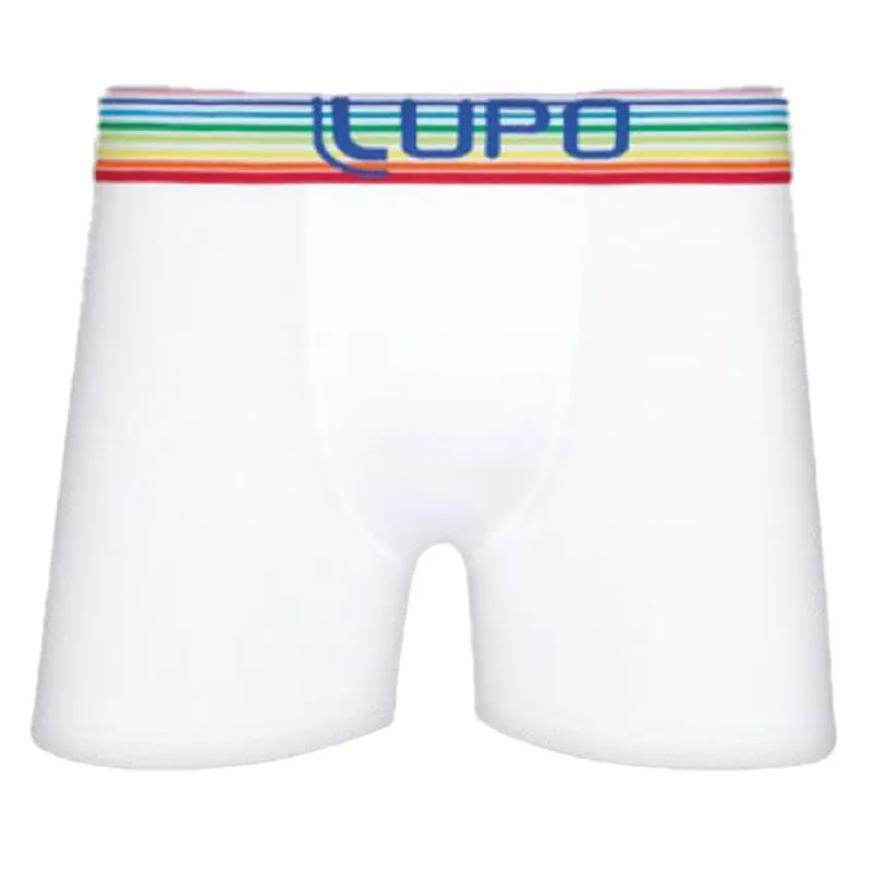 Cueca Boxer com Elastano Colorido Lupo