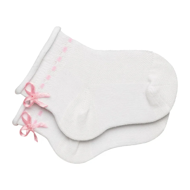 Meia Lupo Baby Lacinho 2052-010 1120-Branco 0-4M