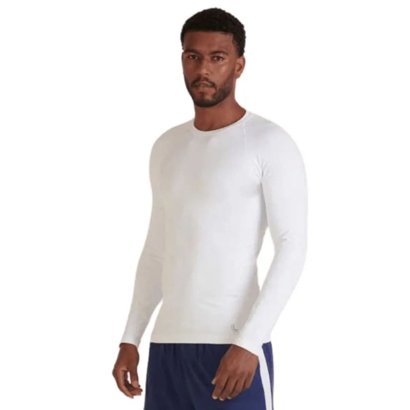 Camiseta Térmica Lupo AM Run T-Shirt Masculina GG / Branco