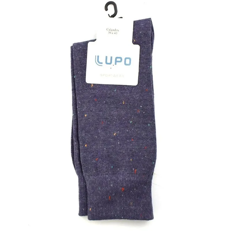 Meia Masculina Lupo Sportwear Azul 1211-005/2891 UNICO
