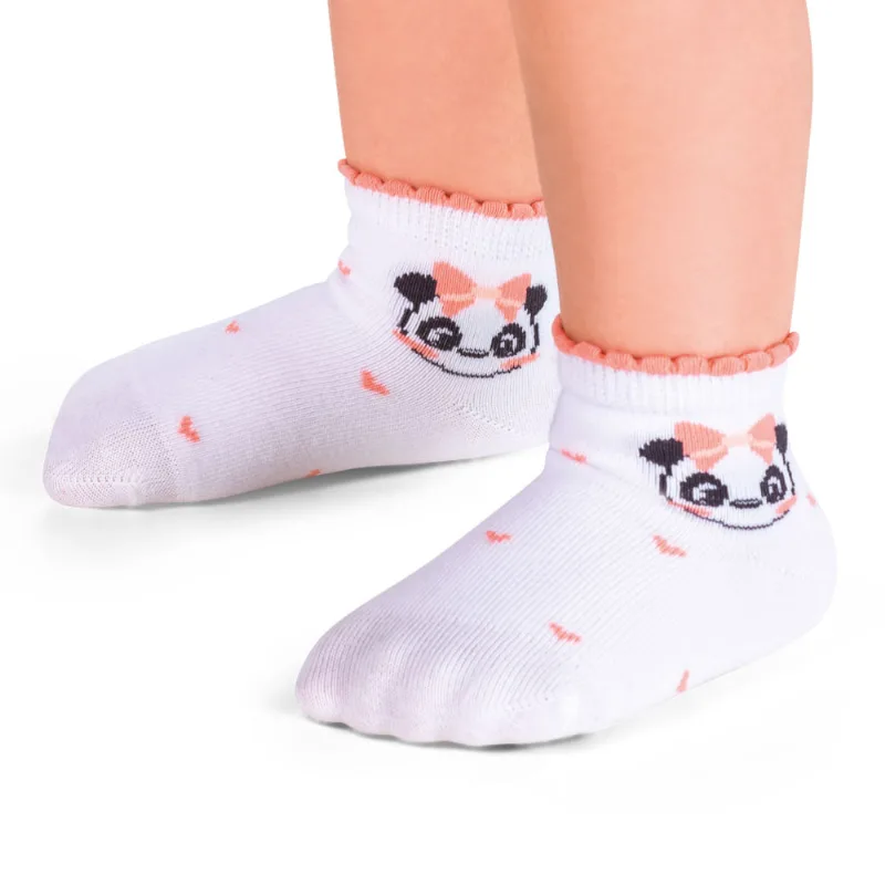 Meia Lupo 2000-338 Baby Menina Branco