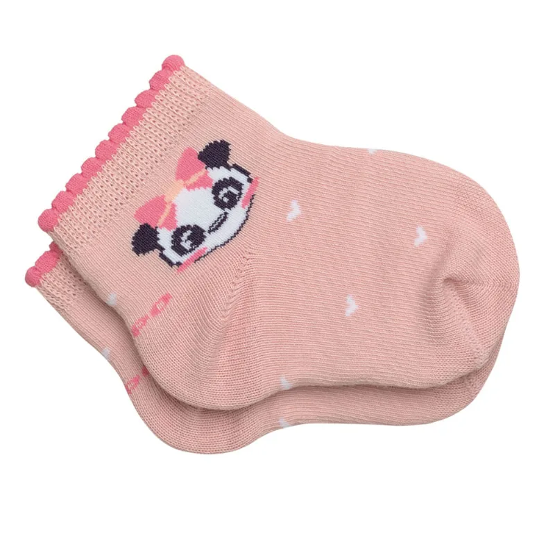 Meia Lupo 2000-338 Baby Menina Rosa