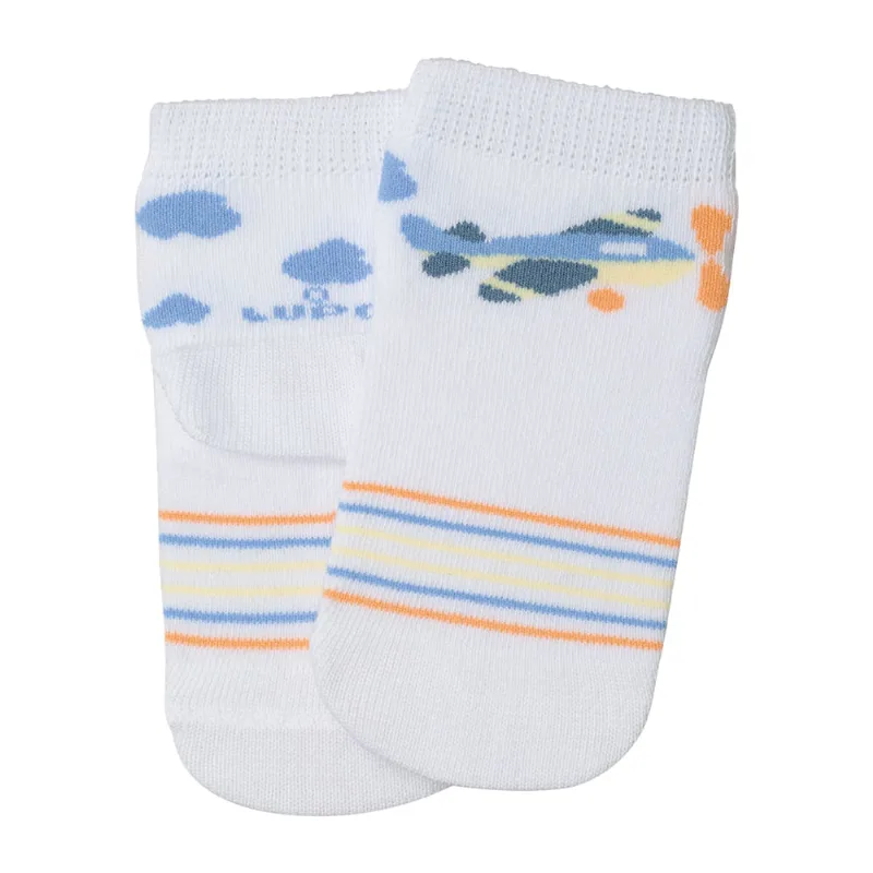 Meia Lupo 2000-345 Baby Menino Branco