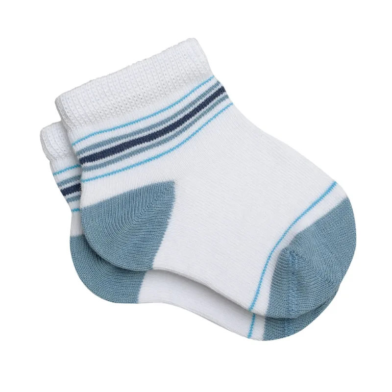 Meia Lupo 2000-347 Baby Menino 1120-Branco 0-4M