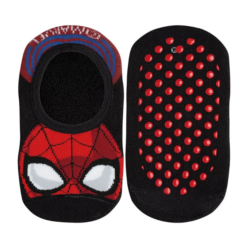 Meia Lupo Infantil Spider Man 2357-001 Preto
