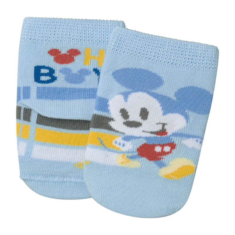 Meia Lupo 2004-033 Baby Disney 2080-Azul 0-4M