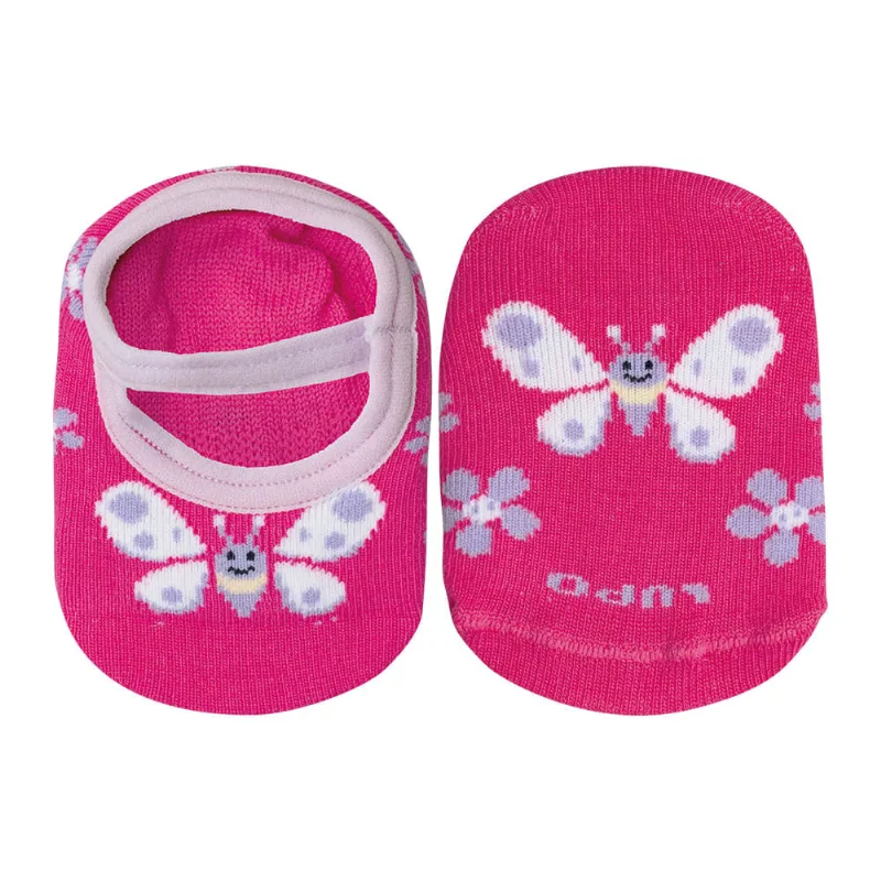 Meia Lupo 2011-070 Baby Menina 5450-Rosa_fruti 0-4M