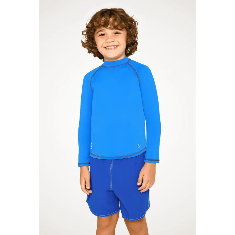 T-Shirt Kids UV Protection Unissex Tamanho: 14 | Cor: Royal Blue