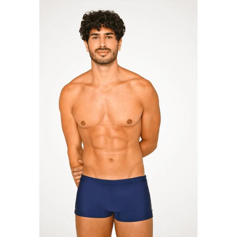 Sunga Boxer Lisa Masculina Lupo Tamanho: M | Cor: Marinho