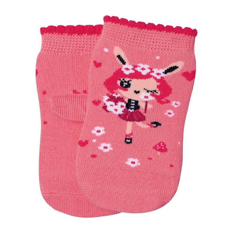 Meia Lupo 2064-001 Baby Menina Rosa
