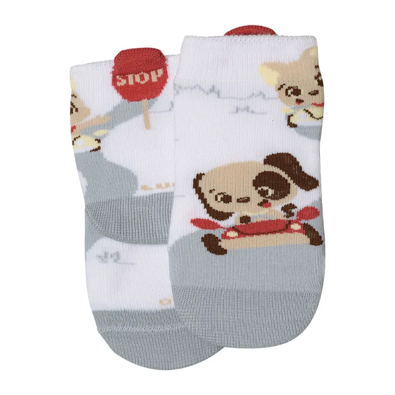 Meia Lupo 2038-025 Baby Menino Branco