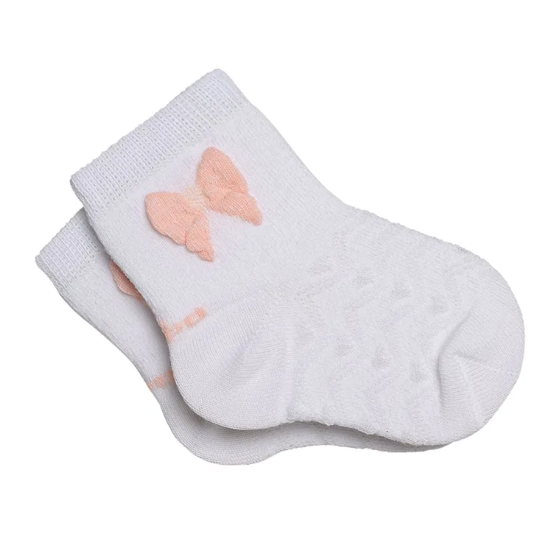 Meia Lupo 2000-334 Baby Menina Branco