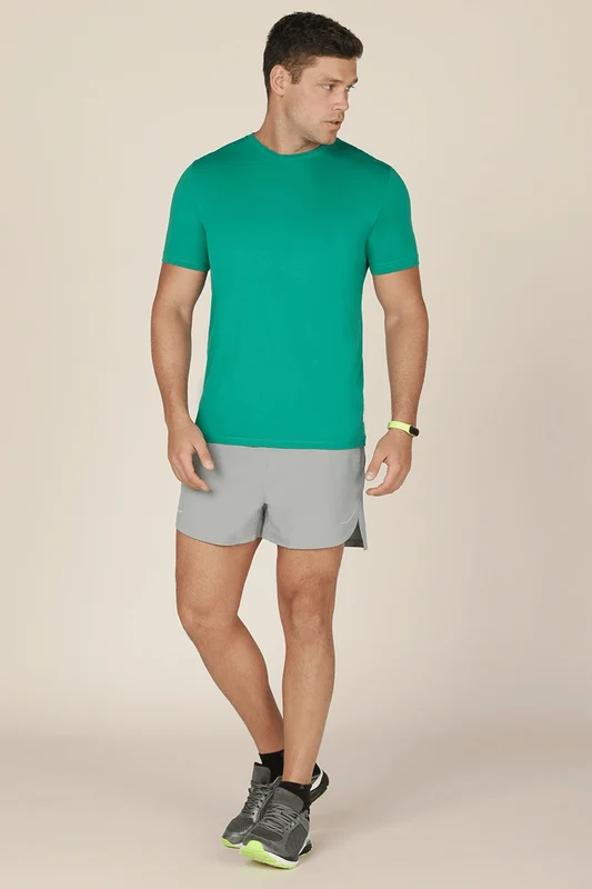 T-shirt Algodão Pima Verde - 4761 / M