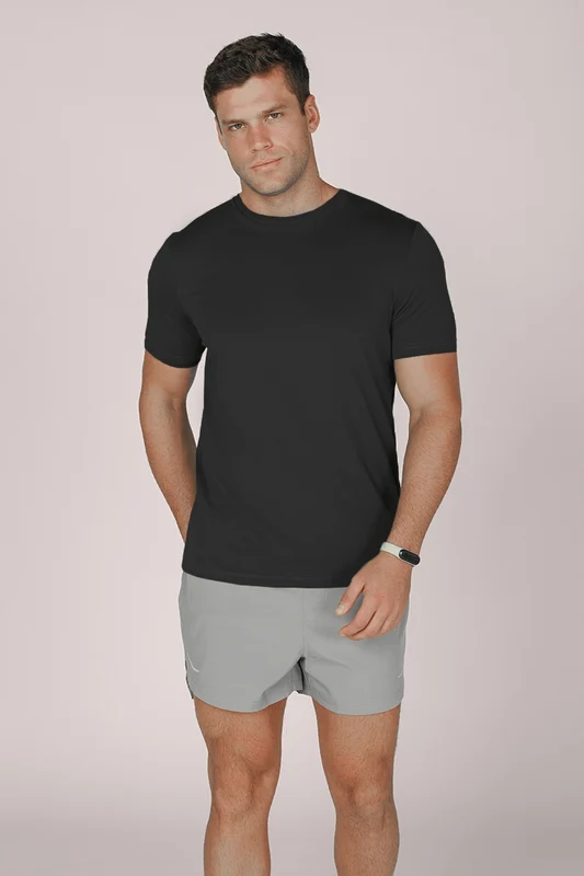T-shirt Algodão Pima Preto - 9990 / GG