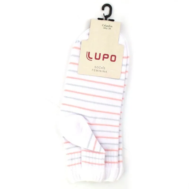 Meia Feminina Unitaria Lupo Branco 4570-334/1120 UNICO