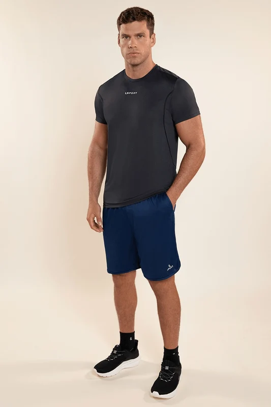 T-shirt Run Basic Preta - 9990 / G