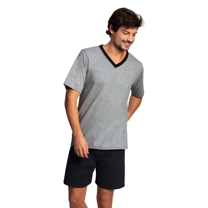 PIJAMA LUPO MASCULINO 28800-001 140-M/CINZA 8000