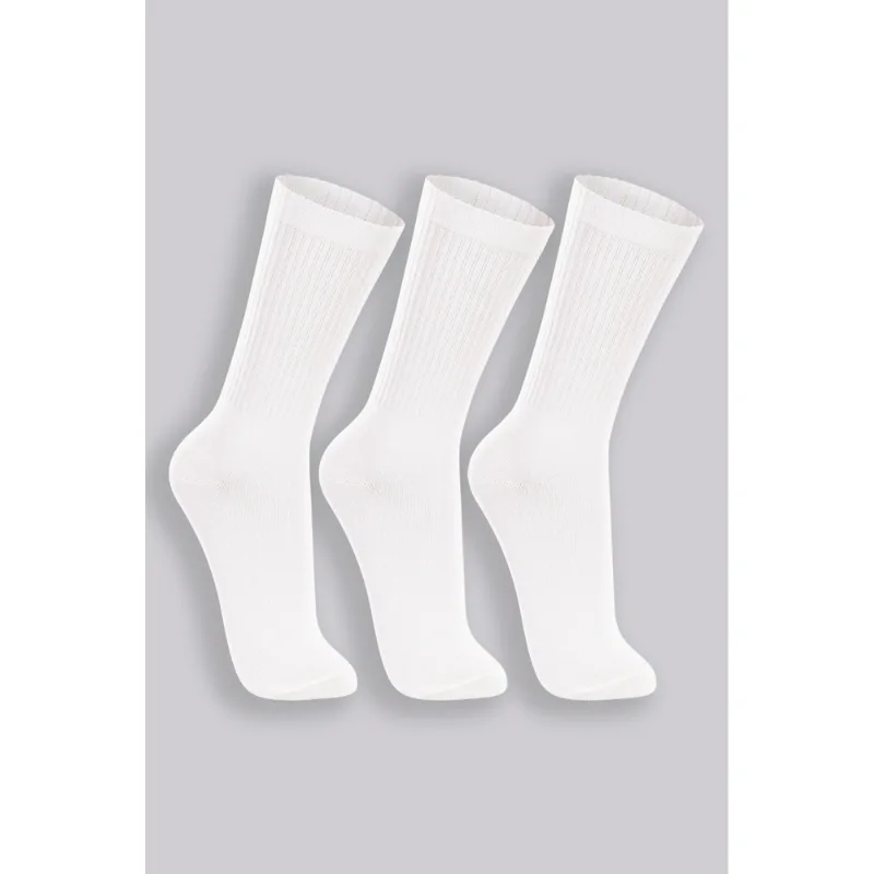 Kit 3 Meias Cano Longo Masculina Lupo Tamanho: G | Cor: Sortida