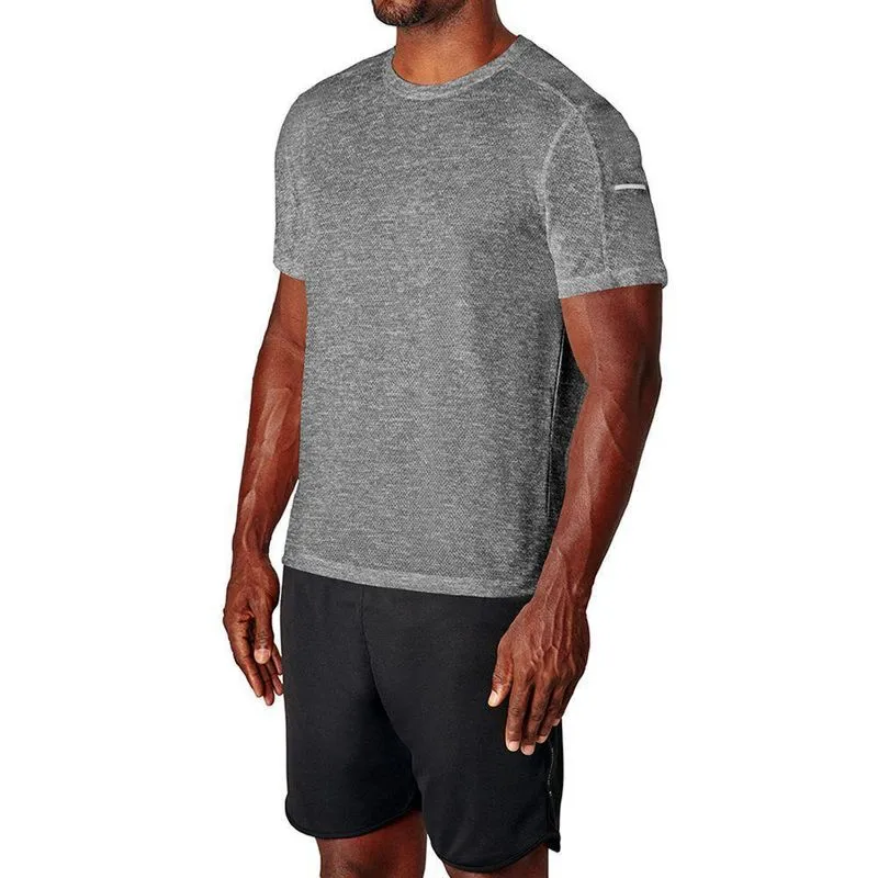 Camiseta Dry Fit Lupo Masculina Basic Esporte Academia Leve M. / cinza